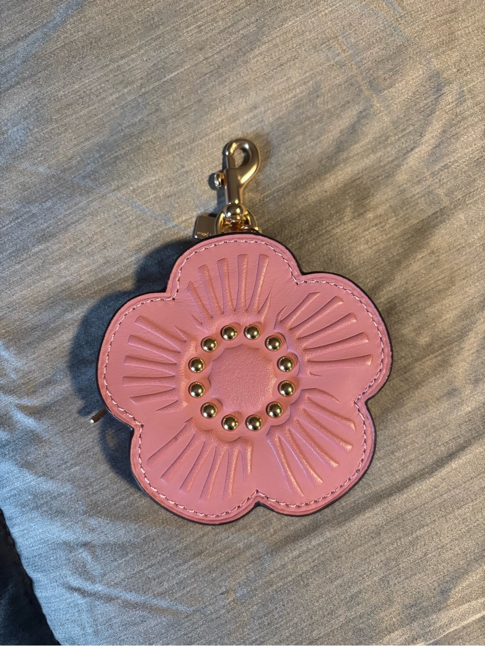 Coach Tea Rose Bag Charm